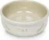 Nobby Bol en céramique pour chats "CAT" Ø13,5 X 5 cm blanc Voir les images du produit 1