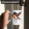 Trendation - Rotkehlchen Vogel Tasse Geschenk Grafik Produktbild-Vorschau 4