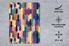 MuchoWow® Mauspad Mousepad Krawatte - Regenbogen - Muster Produktbild-Vorschau 2