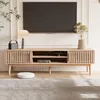 TV skříňka 150 cm, TV stolek, nízká skříňka se 2 skříňkami Náhled obrázku produktu 1