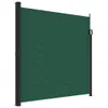 vidaXL Tenda laterale estensibile Verde scuro 200x300 cm Anteprima dell’immagine prodotto 1