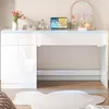 MODFU Bureau met hoogglansafwerking en LED-verlichting, 120 Productafbeelding-voorbeeld 6