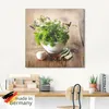 ARTland Glasbild Verschiedene Kräuter - Küche Größe: 50x50 Produktbild-Vorschau 5