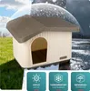VOUNOT® Katzenhaus & Hundehütte Indoor Outdoor, Produktbild-Vorschau 4