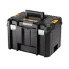 A black Dewalt Tstak Vi Deep Toolbox is shown against a white background. Anteprima dell’immagine prodotto
