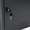 A close-up of a lock and key on a dark gray metal surface. Anteprima dell’immagine prodotto