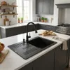 Granitan - Lavello in granito - Lavandino 77,5x43,5 cm - Anteprima dell’immagine prodotto 6