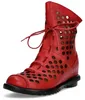 Laura Vita Lara Vita Sommerstiefel Schnürstiefel Rot Produktbild-Vorschau 3