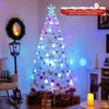 A decorated Christmas tree in a room setting. Produktbild-Vorschau