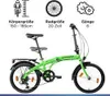 Zündapp ZF20 Speed Folder 20 Zoll Klapprad Faltrad Stadtrad Produktbild-Vorschau 4