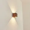 Salbertand »Salbertand« Wandlampe aus Metall in Holzoptik Produktbild-Vorschau 8