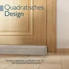 Beautissu Coupe-courant d'air pour portes 90 cm Marin, gris Voir les images du produit 3
