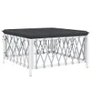 vidaXL 8-tlg. Garten-Lounge-Set mit Kissen Weiß Stahl -  Produktbild-Vorschau 7