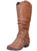 Rieker Damen Stiefel Blockabsatz Warmfutter Westernstiefel Produktbild-Vorschau 5