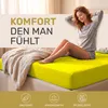 Lavea® Spannbettlaken 90x200cm - 100x200cm, Maya, 100% Produktbild-Vorschau 6