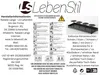 LS-LebenStil Kerzenschale Eisen 40cm Schwarz Stumpenkerze Produktbild-Vorschau 9
