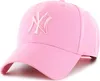 47 Brand Curved Snapback Cap - MLB New York Yankees rosa Produktbild-Vorschau 1