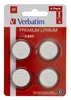 1x4 batteria al litio Verbatim CR 2450 49535 Anteprima dell’immagine prodotto 2