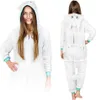 Bílé pyžamo Furia, kigurumi onesie s křídly, jednodílné Náhled obrázku produktu 13