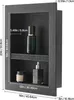 SucceBuy Wandnische Duschnische Duschablage Regal Produktbild-Vorschau 7