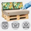 Poduszki ogrodowe Blomster na europalety, komplet poduch na Podgląd zdjęcia produktu 7
