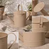 Gießkanne Blechkanne Metallkanne Kanne Dekokanne Hellbraun Produktbild-Vorschau 3