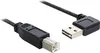 DELOCK Easy USB Kabel A 90° -> B St/St 2.00m schwarz Produktbild-Vorschau 1