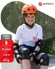 SKATEWIZ Kit de genouillères enfants Skateboard protection Voir les images du produit 6