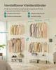 SONGMICS Kleiderständer deckenhoch, 3-stufige Garderobe, Produktbild-Vorschau 8