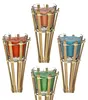 Gartenfackel Bambus 4er Set Citronella mit Zitronenduft H Produktbild-Vorschau 4