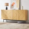 OKWISH Buffet 4 Portes - Rangement Optimisé pour Salon ou Voir les images du produit 1