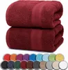 Frottier SAUNATÜCHER 2er Pack 80x200cm, 100% Baumwolle, Produktbild-Vorschau 1
