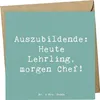 Mr. & Mrs. Panda Grußkarte Spruch Auszubildende Chef - Produktbild-Vorschau 1