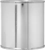 A plain, silver metal can. Anteprima dell’immagine prodotto