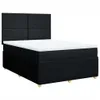 Boxspringbett mit Matratze Schwarz 140x200 cm Stoff, Produktbild-Vorschau 3