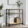 vidaXL Konzolový stolek Sonoma dub 75x29x75 cm výrobek ze Náhled obrázku produktu 2