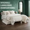 Drevená posteľ Homestyle4u, rozmery 160x200 cm, s 2 Náhľad obrázku produktu 4