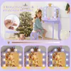 COSTWAY Coiffeuse pour enfants avec tabouret, Coiffeuse Voir les images du produit 6