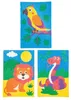 Sandkunst Set Dschungeltiere 8er Bastelset Kinder Malen Produktbild-Vorschau 1