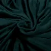 A close-up view of dark green plush fabric, showing its soft texture and folds. Produktbild-Vorschau
