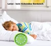 Wecker Analog ohne Ticken,  für Schlafzimmer, Nacht Kinder Produktbild-Vorschau 4