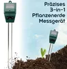 Präzises 3-in-1 Pflanzenerde Messgerät, Bodentester misst Produktbild-Vorschau 4
