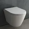 Alpenberger Wand WC Spülrandlos | Hänge WC Komplettset aus Produktbild-Vorschau 1