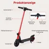 Kinder Elektroroller, 150W E-Scooter für Kinder, 16 km/h Produktbild-Vorschau 8