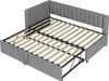 Sweiko Canapé-lit multifonctionnel en forme de L avec lit Voir les images du produit 9