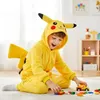 Onesie Kigurumi Pigiama Pokemon Pikachu Travestimento Anteprima dell’immagine prodotto 4