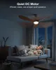 BlitzWill BW-CFL3B Smart Deckenventilator mit Licht, 106cm, Produktbild-Vorschau 8