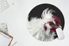 MuchoWow® Mauspad Mousepad Huhn - Vogel - Schwarz 50x50 cm Produktbild-Vorschau 5