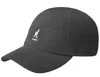 Kangol gestrickte Sommer Baseball-Cap Tropic Ventair in grau