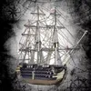 Puzzle 3D, HMS Queen Victoria, Piececool, metal, 389 Podgląd zdjęcia produktu 2